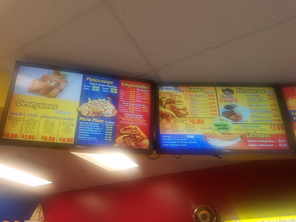 Don Criollito Restaurant Menu - Image 4