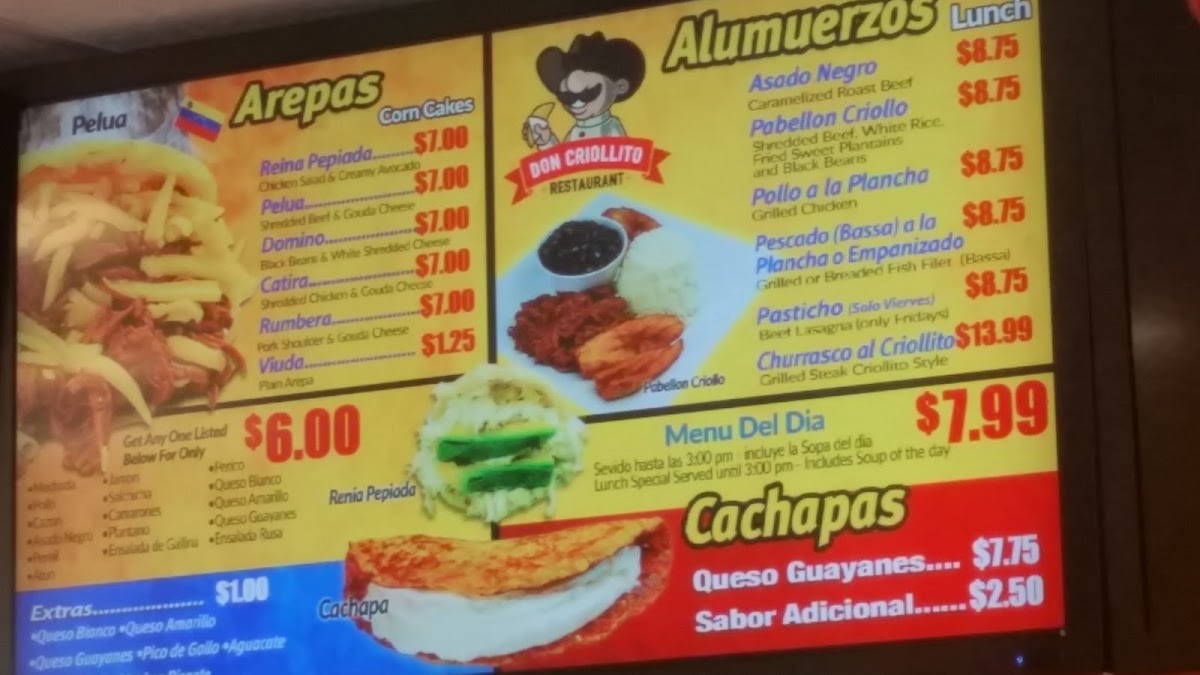 Don Criollito Restaurant Menu - Image 5